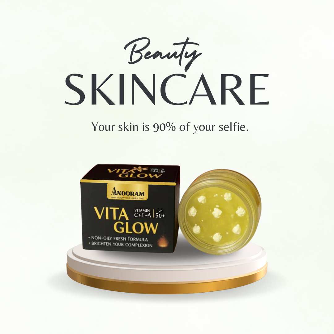 Vita Glow Whitening Gel – Vitamin C+E+A with SPF 50+ (Made in Korea)
