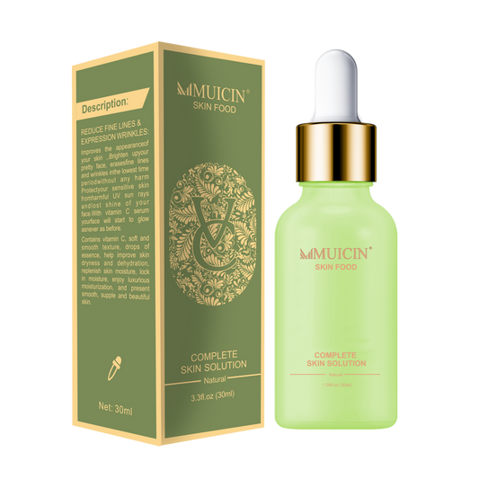 MUICIN - Vitamin C + Hyaluronic Acid Complete Skin Solution Serum