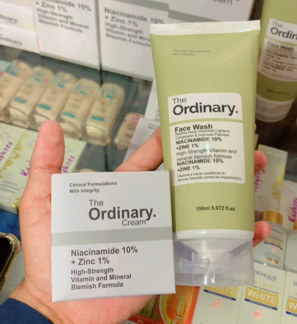 The Ordinary Facewash & The Ordinary Cream Deal