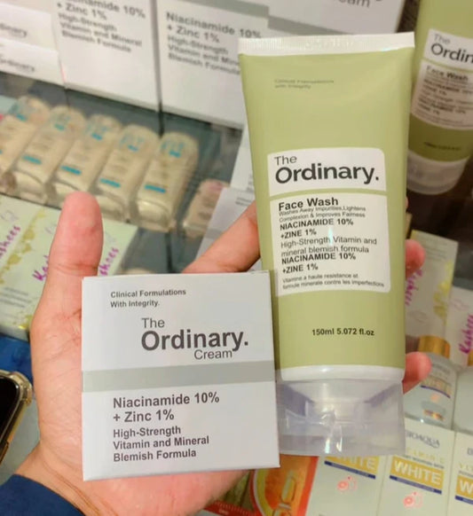 The Ordinary Facewash & The Ordinary Cream Deal